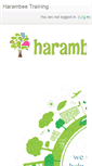 Mobile Screenshot of harambee.biz